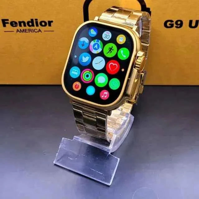 G9 Ultra Pro Smartwatch – Golden Edition