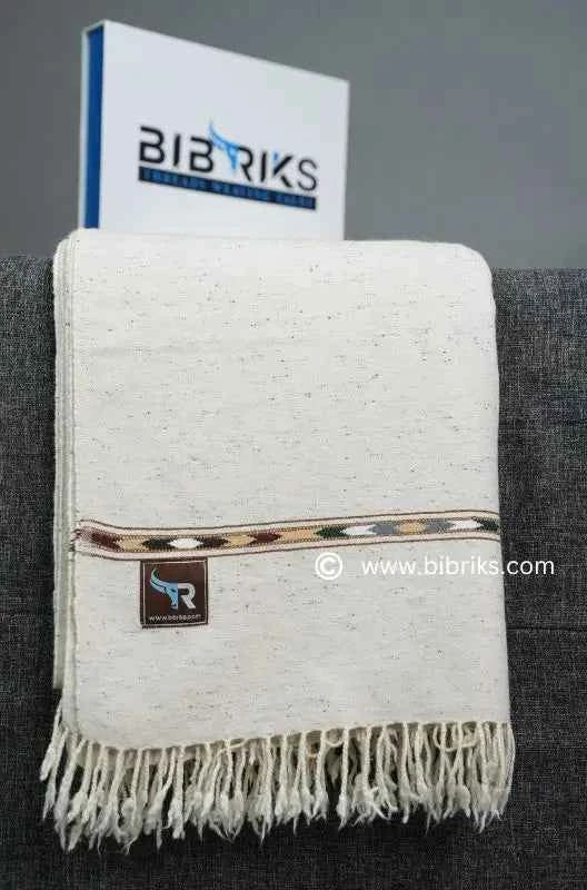 Australian Shider Wool Shawl for Men – Handcrafted Luxury | 4.5x9 ft