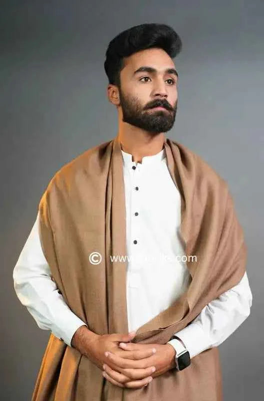 Double Thread 72 Grade Wool Shawl – Lightweight Luxury | 430g | Handcrafted in Swat