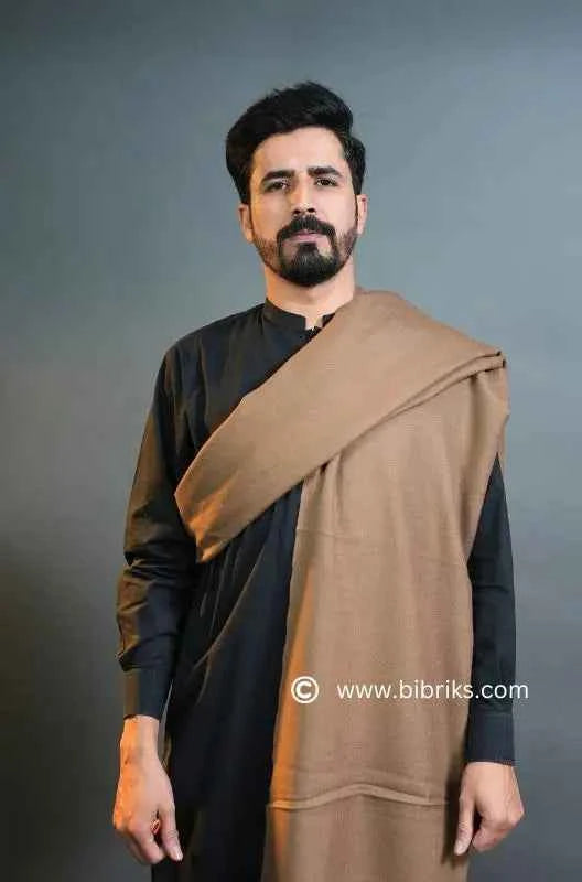 Double Thread 72 Grade Wool Shawl – Lightweight Luxury | 430g | Handcrafted in Swat