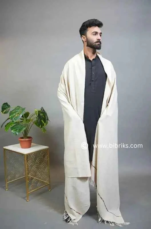 Lamb Wool Hand-Made Shawl – Premium Winter Wrap | 4.5x9 ft | Made in Pakistan