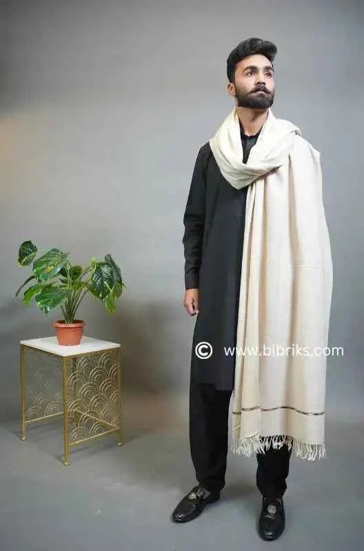 Lamb Wool Hand-Made Shawl – Premium Winter Wrap | 4.5x9 ft | Made in Pakistan