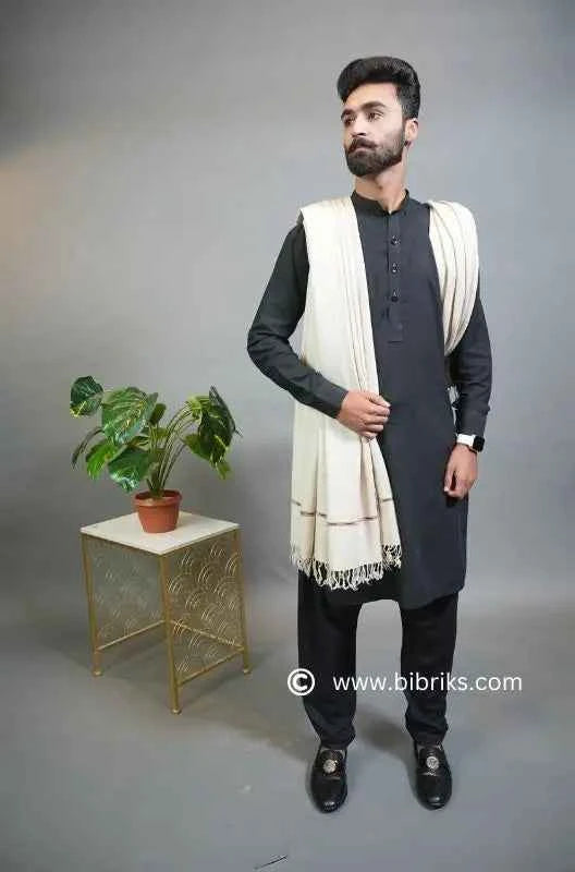 Lamb Wool Hand-Made Shawl – Premium Winter Wrap | 4.5x9 ft | Made in Pakistan