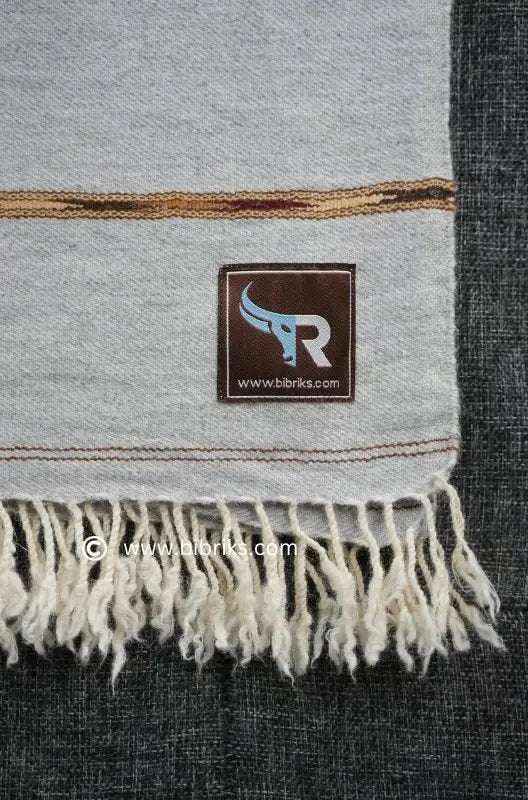 Handcrafted Pure Wool Shawl for Boys (Ages 7–12) – Made in Swat, Pakistan