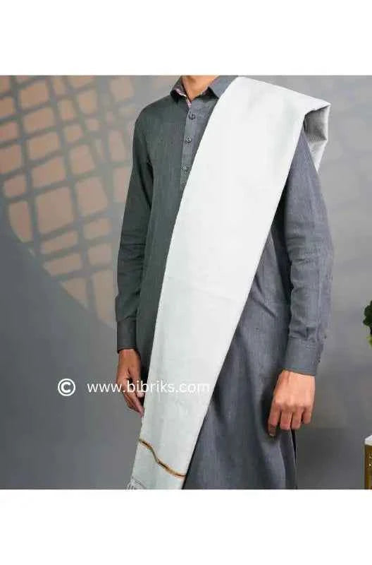 Handcrafted Pure Wool Shawl for Boys (Ages 7–12) – Made in Swat, Pakistan