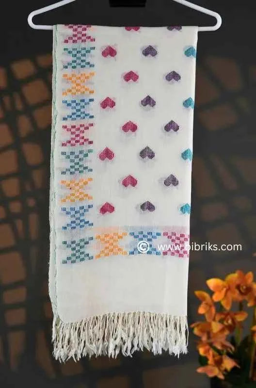 Exhibition-Quality Patti Shawl – Handwoven Masterpiece from Swat | Scenic & Heart Motif | 310g