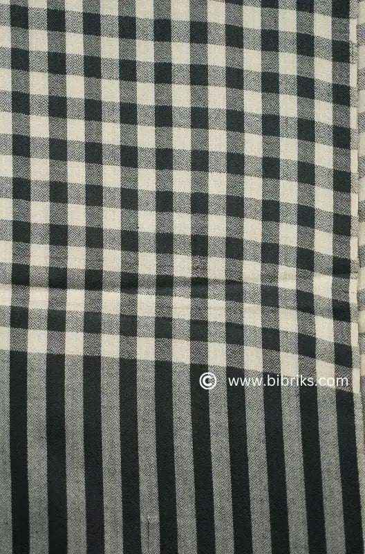 Lightweight Pure Pashmina Shawl – Checker Design | Handloom | Handmade in Swat