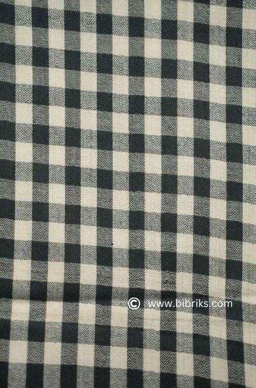 Lightweight Pure Pashmina Shawl – Checker Design | Handloom | Handmade in Swat