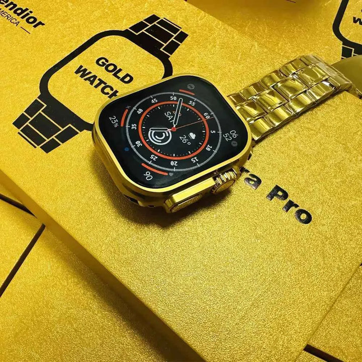 G9 Ultra Pro Smartwatch – Golden Edition